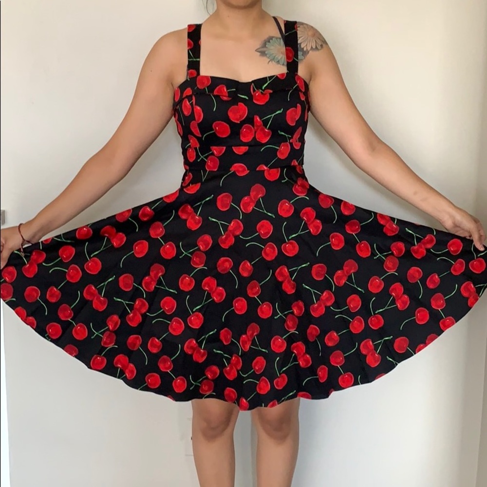 Cherry vintage dress